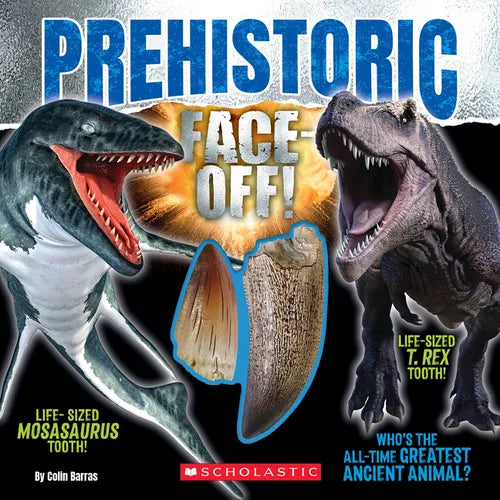 Prehistoric Face-Off! (Face-Off Book with Replica Teeth)