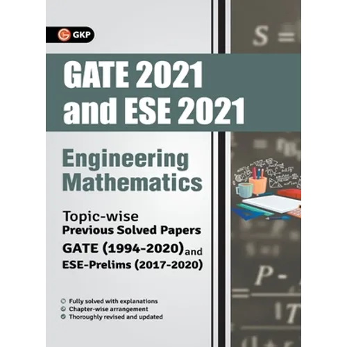 GATE 2021 & ESE Prelim 2021 - Engineering Mathematics - Topicwise Previous Solved Papers