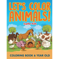 Let's Color Animals!: Coloring Book 6 Year Old
