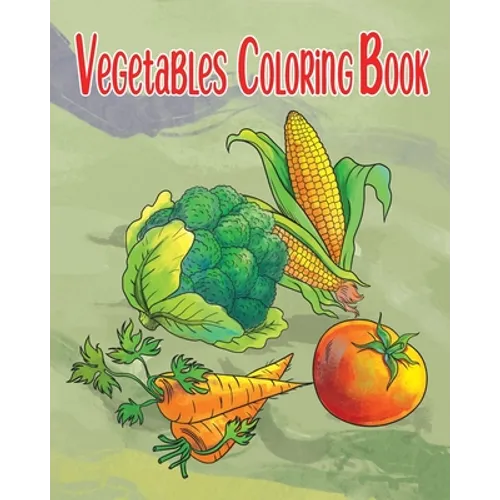 Vegetables Coloring Book