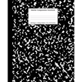 Marble Composition Notebook College Ruled: Black Marble Notebooks, School Supplies, Notebooks for School