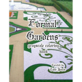Formal Gardens Grayscale Coloring Book