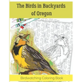 The Birds in Backyards of Oregon: Birdwatching Coloring Book