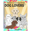 Adult coloring book for dog lovers: Beautiful dog designs