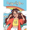 Uniquely You Coloring Book for Girls: Empowering & Relaxing Color Book For Tweens. Cool Character Girls with Unique Fashion Style, Personalities & Hob