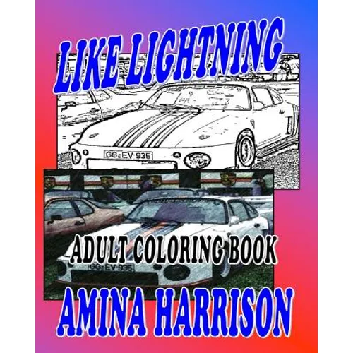 Like Lightning Adult Coloring Book