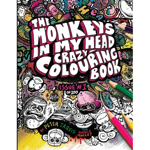 Monkeys in my head Crazy Colouring Book