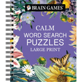 Brain Games - Calm: Word Search Puzzles - Large Print