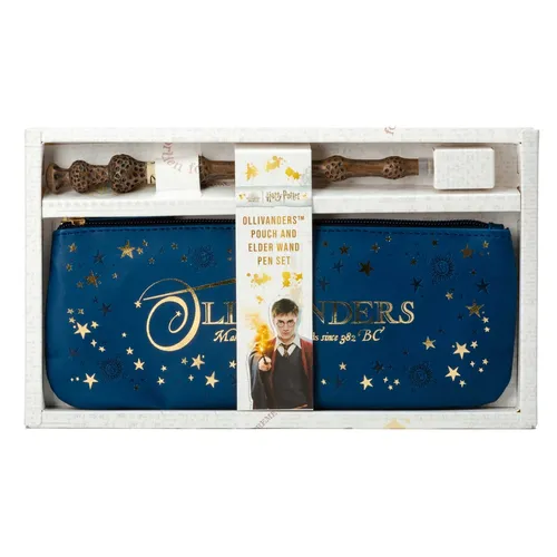Harry Potter: Ollivanders(tm) Pouch and Elder Wand Pen Set