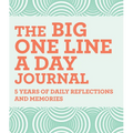 The Big One Line a Day Journal: 5 Years of Daily Reflections and Memories