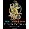 Adult Coloring Books: Flower Patterns: 50 Gorgeous, Stress Relieving Henna Flower Designs