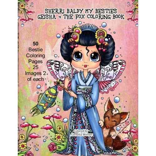 Sherri Baldy My Besties Geisha & the Fox Coloring Book