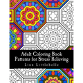 Adult Coloring Book - Patterns for Stress Relieving