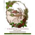 Adult Coloring Books: Charming Christmas Coloring Book