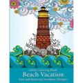 Adult Coloring Book: Beach Vacation: Fun and Relaxing Seashore Designs