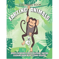 Farting Animals Coloring Book Adults Hilarious Stress Relieving Farting Coloring Book with 31 Funny Designs: 8.5" x 11" Fart Coloring Book