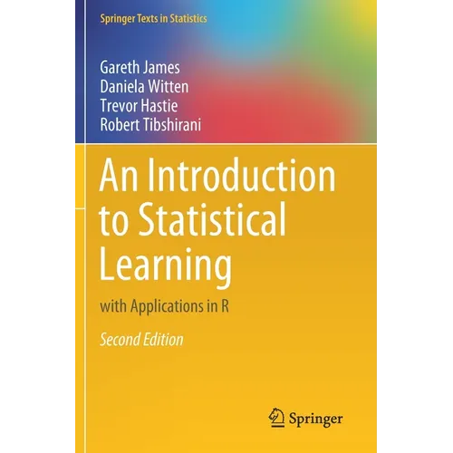 An Introduction to Statistical Learning: With Applications in R