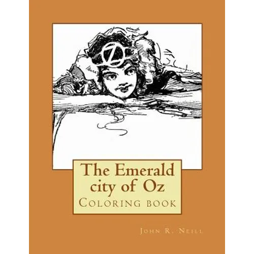 The Emerald city of Oz: Coloring book