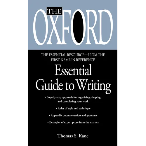 The Oxford Essential Guide to Writing