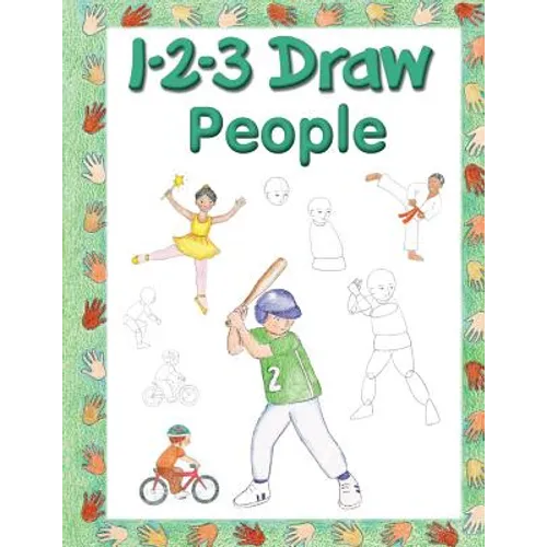 123 Draw People: A step by step drawing guide for young artists