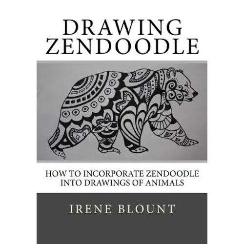 Drawing ZENDOODLE: How to incorporate zendoodle into drawings of animals
