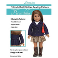 Liberty Jane 18 Inch Doll Clothes Pattern Euro Libby: Piccadilly