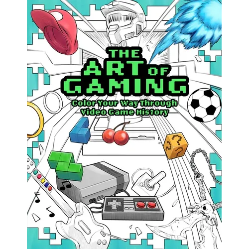 The Art of Gaming: Color Your Way Through Video Game History