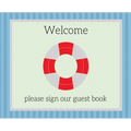 Guest Book for vacation home (Hardcover)