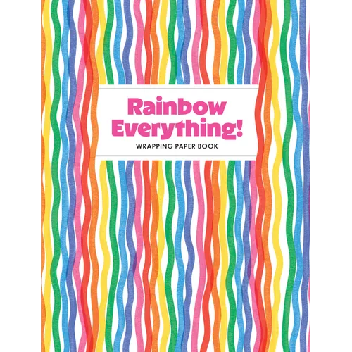Rainbow Everything! Wrapping Paper Book