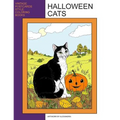 Halloween Cats: Coloring Book