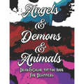 Angels, Demons and Animals Tattoo: Draw&Color book for beginners