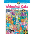 Creative Haven Whimsical Cats Coloring Book
