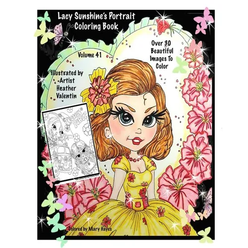 Lacy Sunshine's Portrait Coloring Book