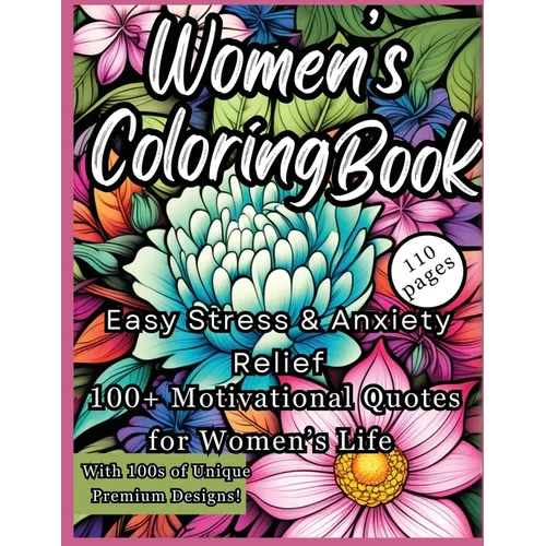 Adult Coloring Book for Women