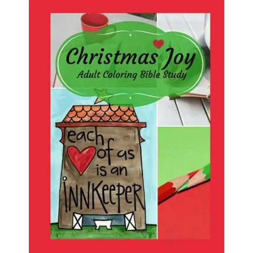 Adult Coloring Bible Study: Christmas Joy