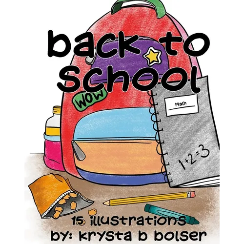 Back to School: Coloring Book for Kids