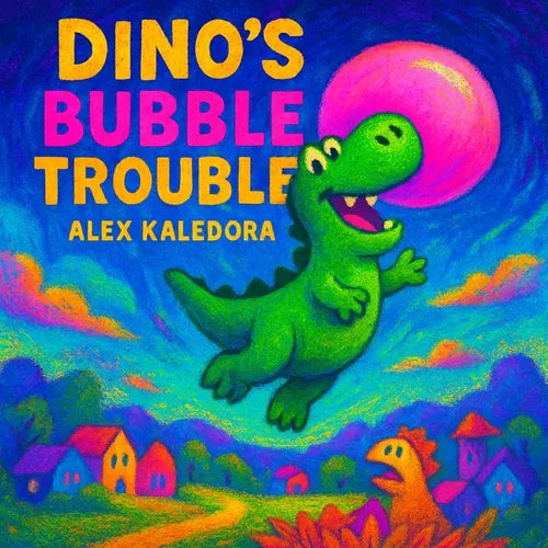 Dino's Bubble Trouble: Kids Storybook About Dinosaurs for Ages 3-5
