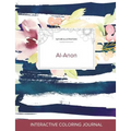 Adult Coloring Journal: Al-Anon (Nature Illustrations, Nautical Floral)