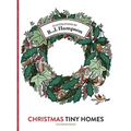 Christmas Tiny Homes Coloring Book