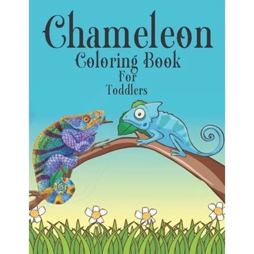 Chameleon Coloring Book For Toddlers