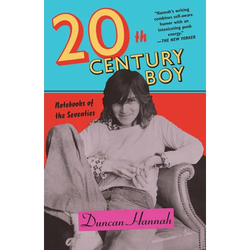 Twentieth-Century Boy: Notebooks of the Seventies