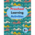 Preschool Learning Activities 3+: 8.5 x 11 in (21.59 x 27.94 cm),100 pages.Home school Preschool Learning Activities, Letter Tracing Book, Practice Fo