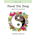 Floral Yin Yang Adult Coloring Book