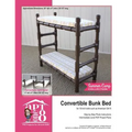 Convertible Bunk Bed: Intermediate-Level PVC Project for 18-inch Dolls
