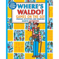 Where's Waldo? Games on the Go!: Puzzles, Activities, and Searches (a Compact, Travel-Size Hidden Object Activity Book with Mazes, Memory Games, Spot-