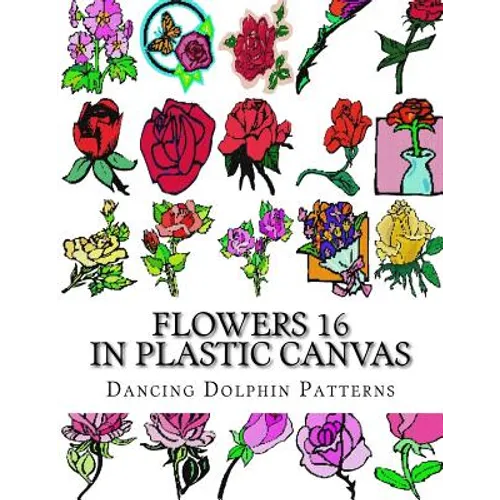 Flowers 16: in Plastic Canvas