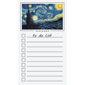 To Do List Notepad: Van Gogh Art, Checklist, Task Planner for Grocery Shopping, Planning, Organizing
