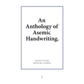 An Anthology of Asemic Handwriting
