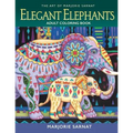 The Art of Marjorie Sarnat: Elegant Elephants Adult Coloring Book