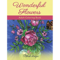 Wonderful Flowers: Adult Coloring Book